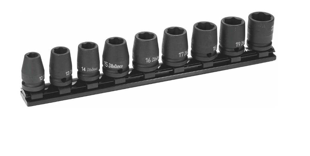 Bộ 9 khẩu Koken 1/2 inch 1021mm IMPACT Surface Drive Socket RSAL 1441 PHÚ THÁI TECH Chuyên