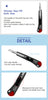 Dao rọc SINSEUNG S502 Snap-Off Knife 9mm, thân ABS+Alloy