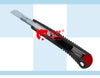 Dao rọc SINSEUNG S502 Snap-Off Knife 9mm, thân ABS+Alloy