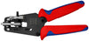KNIPEX® 12 12 10 KÌM TUỐT VỎ CÁCH ĐIỆN CHÍNH XÁC VỚI LƯỠI DAO THÍCH ỨNG