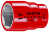 KNIPEX® ĐẦU TUÝP LỤC GIÁC 98 47 22 CHO VÍT LỤC GIÁC VỚI ĐẦU VUÔNG TRONG 1/2