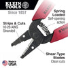 Kìm tuốt và cắt dây KLEIN TOOLS 11046 - dây mềm 16-26 AWG