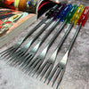PB Swiss Tools PB 4040 SET PET plastic fork set in tray
