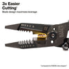 Kìm tuốt và cắt dây điện mỏng KLEIN TOOLS 12075 - cán thẳng