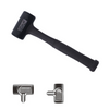 BÚA CAO SU NITRILE (NBR) KHÔNG NẢY | 50MM 28oz 795g |DEAD BLOW HAMMER E SERIES