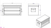 Hộp đựng dụng cụ MINI TOOL BOX CSPS 27cm màu hồng pastel có nắp VNMTL02702BH21