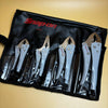 4 PC LOCKING PLIERS COMBINATION SET | LP404 | Snap-On | [Hàng Chính Hãng]