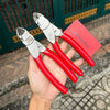 Kìm cắt bằng Snap-On CC87BCF - dài 8 inch, cắt dây cứng, màu đỏ