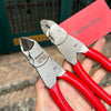 Kìm cắt bằng Snap-On CC87BCF - dài 8 inch, cắt dây cứng, màu đỏ