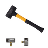 BÚA CAO SU NITRILE (NBR) KHÔNG NẢY | 50MM 33oz 940g |DEAD BLOW HAMMER N SERIES
