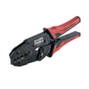 Kìm bấm cos có chốt tự hãm KLEIN TOOLS 3005CR - đầu cos bọc nhựa, 10-22 AWG