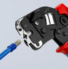 KNIPEX® KÌM BẤM COS TỰ ĐIỀU CHỈNH 97 53 09 CHO ĐẦU COS PIN VỚI NGÕ VÀO PHÍA TRƯỚC