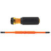 Tua vít cách điện KLEIN TOOLS 32293 - đầu vít 2 đầu PH2 và dẹp 1/4 inch