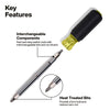 Tua vít nhiều đầu 11 trong 1 KLEIN TOOLS 32500 - PH, SL, SQ, TORX