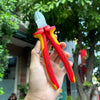 KNIPEX 180MM 70 06 180 CHROME PLATED, INSULATED DIAGONAL CUTTING PLIERS