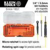 Bộ tua vít chính xác bánh cóc KLEIN TOOLS 32787 - 64 chi tiết