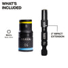 Bộ đầu tuýp impact lật 2 trong 1 KLEIN TOOLS 32931M - hệ mét