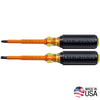 Bộ tua vít cách điện 1000V, đầu dẹp và đầu cộng, 2 chi tiết - 33532-INS - Klein Tools