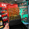 BỘ MŨI KHOAN HSS HOLEX PHỦ TIN 115245 1-10MM