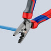 KNIPEX® KÌM BẤM COS 97 72 180 CHO ĐẦU COS PIN