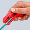 KNIPEX® DỤNG CỤ TUỐT DÂY ĐA NĂNG KNIPEX ERGOSTRIP® 16 95 02 SB CHO NGƯỜI THUẬN TAY TRÁI