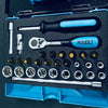 HAZET® 30-Piece 1/4-INCH GOLD-COATED SOCKET SET 