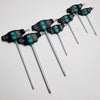 SET OF 7 WERA 467/7 TORX® HF ROSEBARS WITH MOUNTING BRACKET 05023452001 