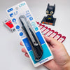 COMBO Dao rọc SINSEUNG L704 Snap-Off Knife 18mm, thân hợp kim nhôm + 10 hộp lưỡi dao rọc (1 hộp 10 lưỡi) SINSEUNG L203