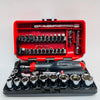 SOCKET SET 1/4 INCH, 38 PCS