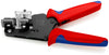 KNIPEX® 12 12 02 KÌM TUỐT VỎ CÁCH ĐIỆN CHÍNH XÁC VỚI LƯỠI DAO THÍCH ỨNG