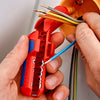 KNIPEX® DỤNG CỤ TUỐT DÂY ĐA NĂNG KNIPEX ERGOSTRIP® 16 95 02 SB CHO NGƯỜI THUẬN TAY TRÁI