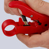 KNIPEX® DỤNG CỤ TUỐT DÂY 16 60 06 SB CHO CÁP ĐỒNG TRỤC VÀ CÁP DỮ LIỆU