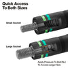 Bộ đầu tuýp impact lật Quad-4 KLEIN TOOLS 6512MQS - trục 6-1/2 inch, 2 chi tiết