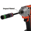Bộ đầu tuýp impact lật Quad-4 KLEIN TOOLS 6512MQS - trục 6-1/2 inch, 2 chi tiết