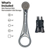 Cần siết bánh cóc mini từ tính KLEIN TOOLS 65200MAG - đầu slim