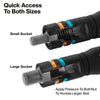 Bộ đầu tuýp impact lật Quad-8 KLEIN TOOLS 652MQS - hệ mét, 3 chi tiết
