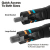 Bộ đầu tuýp impact KNECT Quad-12 KLEIN TOOLS 653MQS - hệ mét, 6 chi tiết