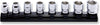 KO-KEN Z-EAL RS3400MZ/8 bộ đầu tuýp (đầu khẩu) hệ mét gồm 8 chi tiết đi kèm ray cài