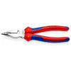 Kìm Đa Năng Mũi Thon Needle-Nose Combination Knipex 08 25 185 Lưỡi Cắt 61HRC (Mới 2023)