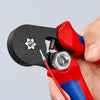 KNIPEX® KÌM BẤM COS TỰ ĐIỀU CHỈNH 97 53 14 CHO ĐẦU COS PIN VỚI NGÕ VÀO BÊN HÔNG