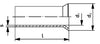 KNIPEX® ĐẦU COS PIN KHÔNG CÁCH ĐIỆN 97 99 398 100 CÁI MỖI LOẠI