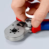 KNIPEX® KÌM BẤM COS TỰ ĐIỀU CHỈNH 97 55 14 CHO ĐẦU COS PIN VỚI NGÕ VÀO BÊN HÔNG