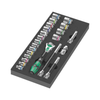 Bộ Wera 9721 Foam 8000 B Zyklop 3/8