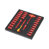 Bộ Wera 9726 Foam 8007 B VDE Zyklop VDE ratchet set 1, 3/8