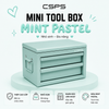 Hộp đựng dụng cụ MINI TOOL BOX CSPS 27cm màu xanh pastel có nắp VNMTL02702BL21