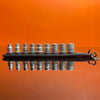 SOCKET SET 9 SHORT WERA 3/8 BELT B 4 VELCRO 05003973001 L60020 3800