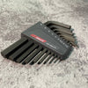 BỘ LỤC GIÁC NGẮN CHỮ L HOLEX 9 CÂY ĐÀU PHẲNG THÂN PHỦ ĐEN