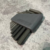 BỘ LỤC GIÁC NGẮN CHỮ L HOLEX 9 CÂY ĐÀU PHẲNG THÂN PHỦ ĐEN