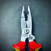 KNIPEX 13 96 200 MULTI-FUNCTIONAL ELECTRICAL PLIERS 1000V INSULATED WITH SPRING, 200MM LONG