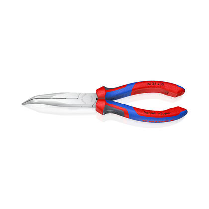 KNIPEX CHROME PLATED POINTED ANGLE NOSE PLIERS 200MM 26 25 200